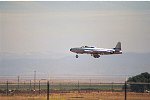 The T-bird coming in to land at Castle during a training flight.  