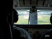 On final approach to Belize International.  