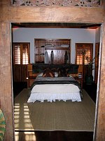 Looking back into Doug's bedroom at Turtle Inn.  