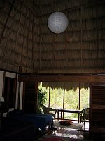 Tall ceiling in Coppola Villa.  