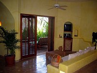 Sitting area in Doug's room at Villa del Sol.  
